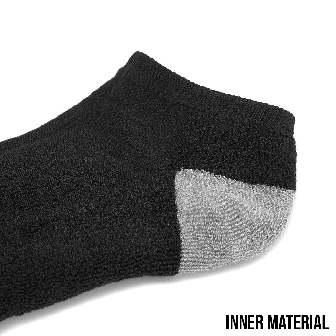 Wilson Bottom Logo Cushioned Low Cut Socks