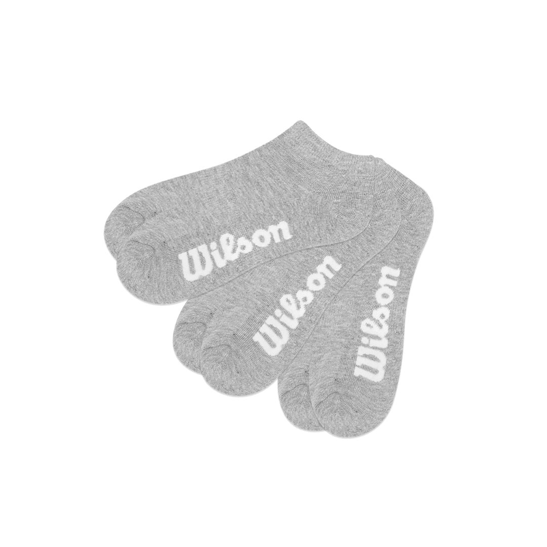 Wilson Bottom Logo Cushioned Low Cut Socks