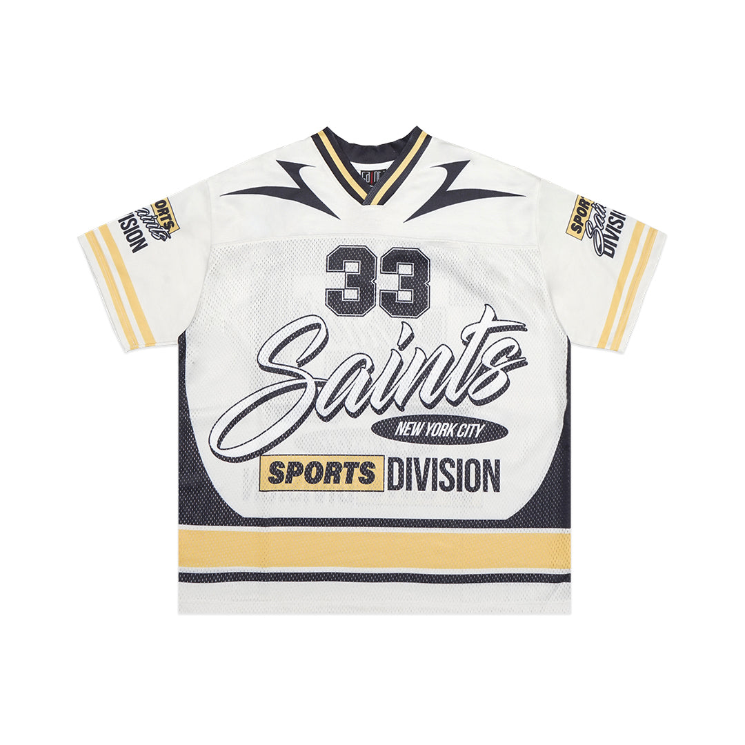 Saint Michael Sport Division 33 American Retro Jersey T-Shirt
