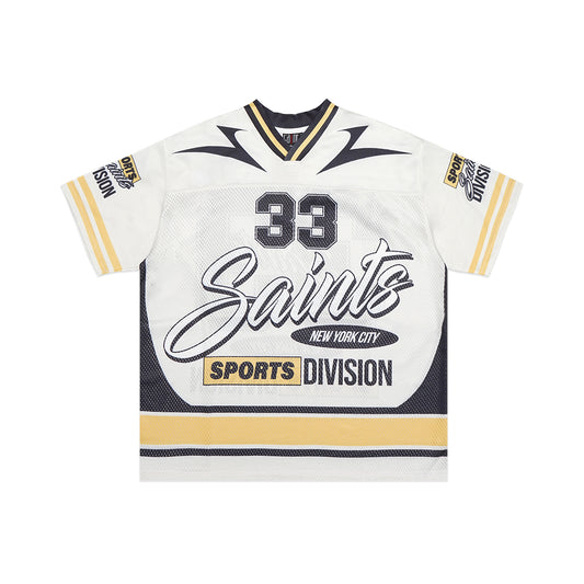 Saint Michael Sport Division 33 American Retro Jersey T-Shirt