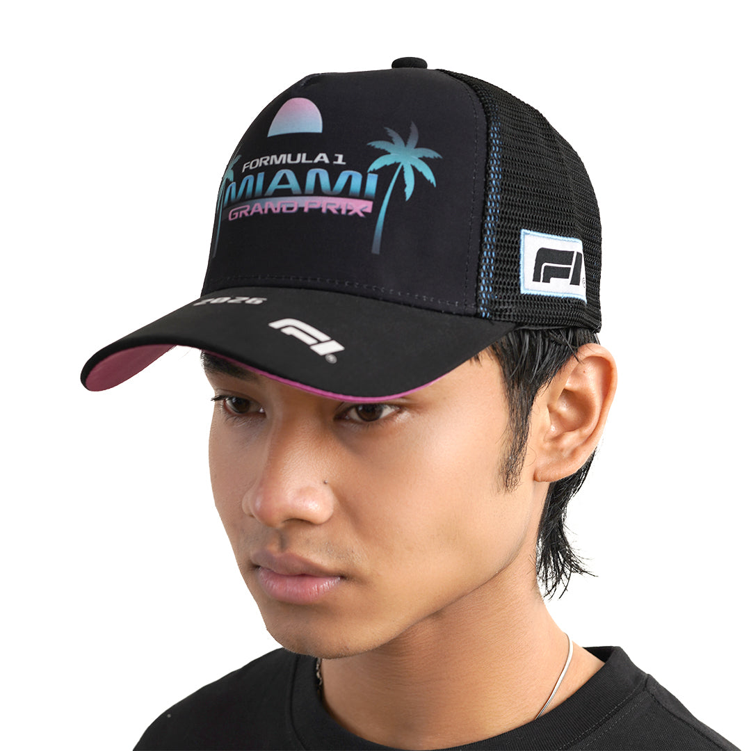 PMA X F1 Team Miami Trucker Cap