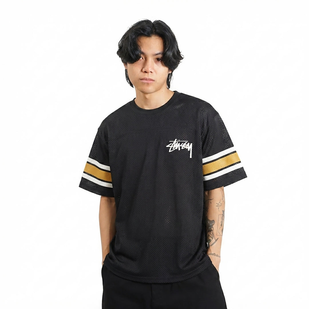 Stussy Mesh Football Jersey T-Shirt