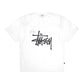 Stussy Stock Logo Mesh Jersey T-Shirt