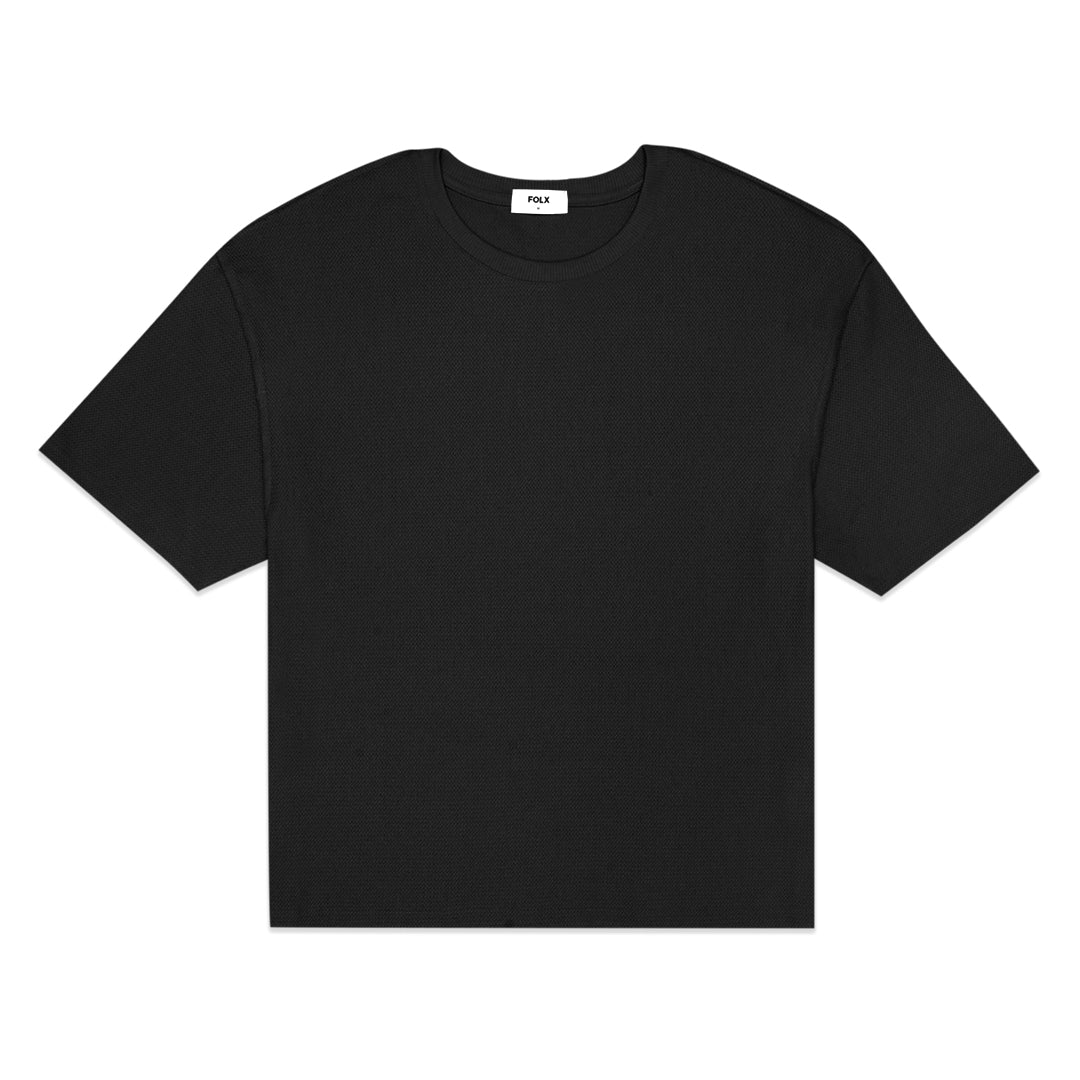 FOLX Reverse Stitch Textured T-Shirt