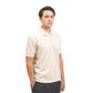 FOLX Tonal Textured Zip Polo Shirt