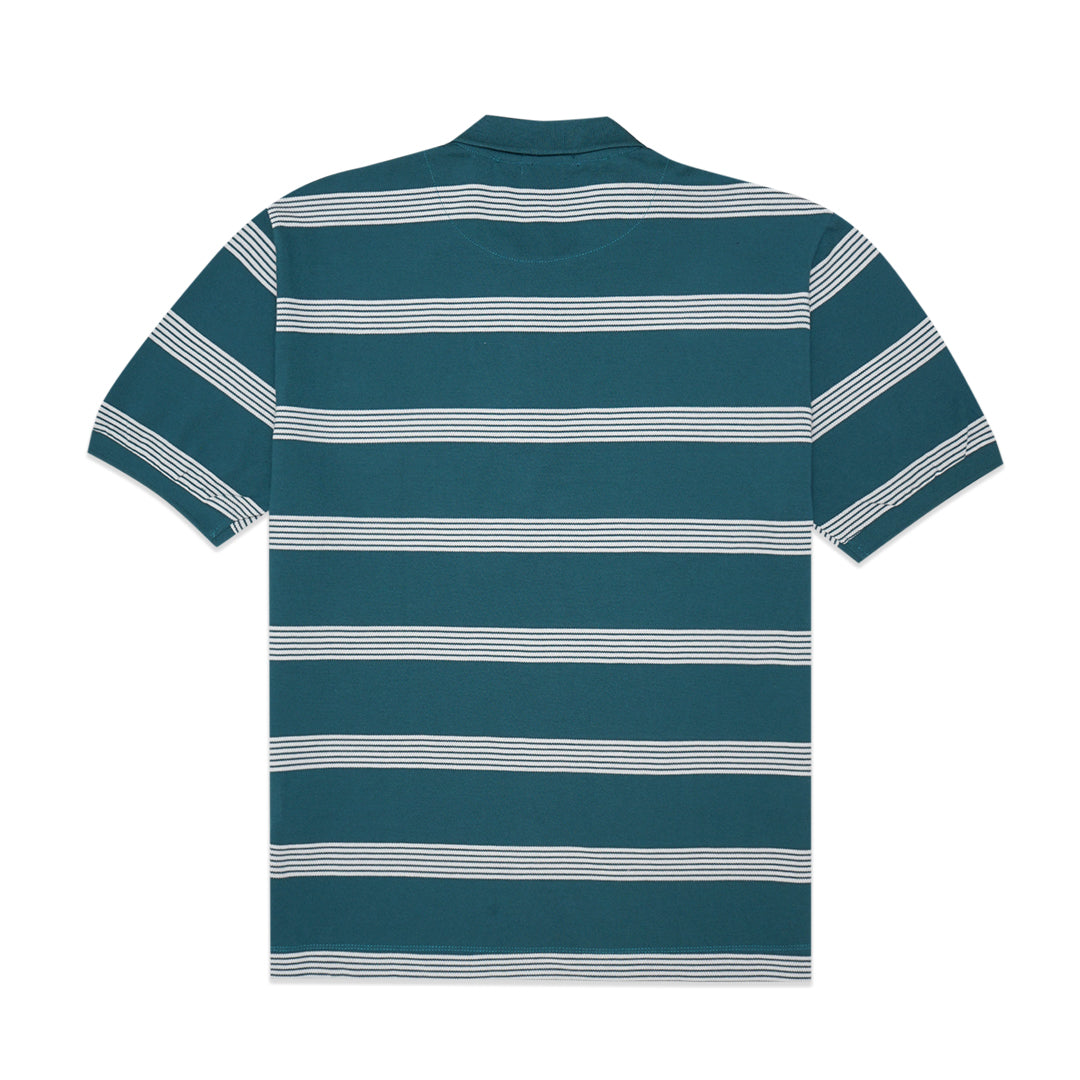 FOLX Retro Line Pique Polo Shirt
