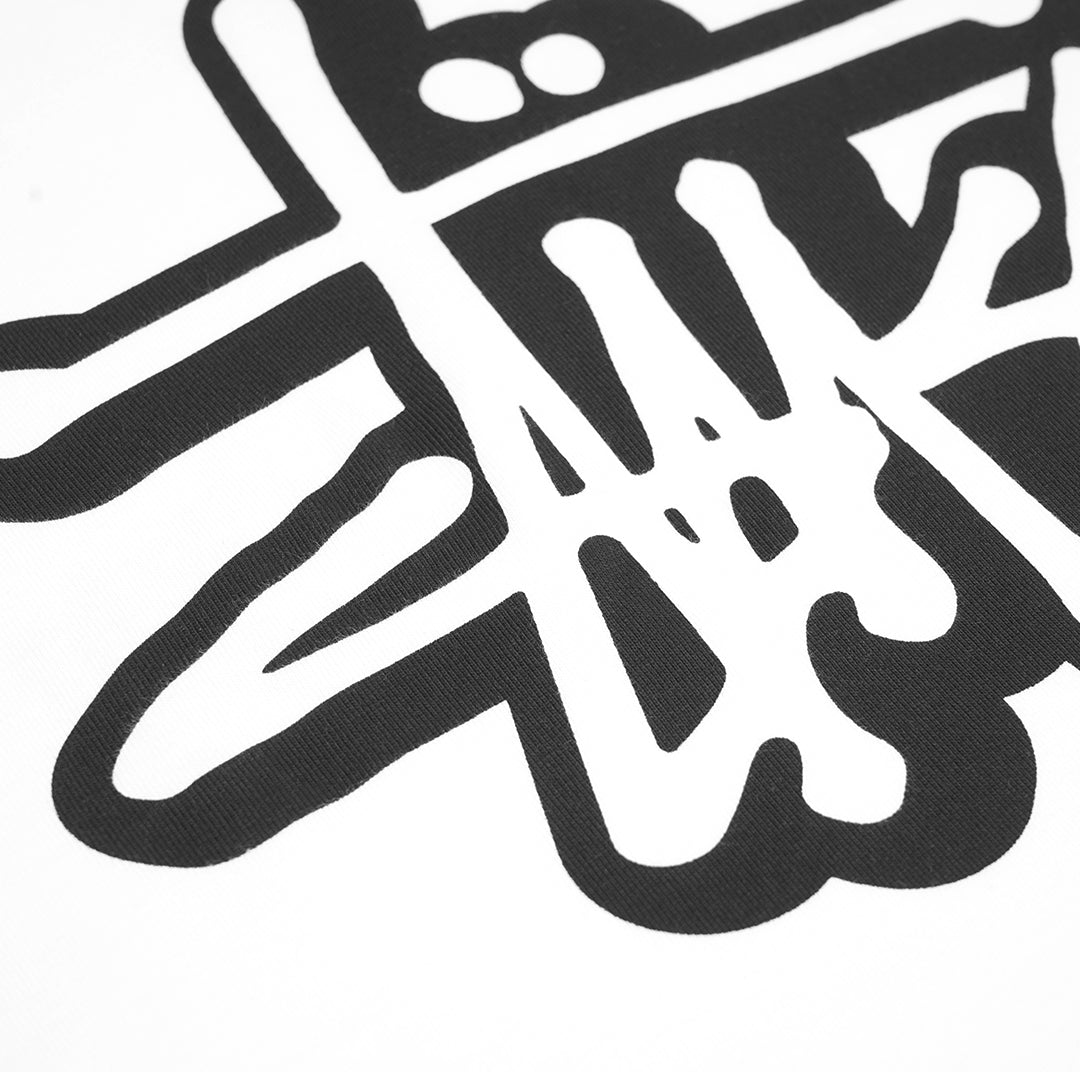 Stussy Solid Offset Graffiti T-Shirt