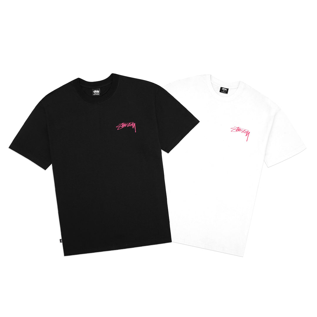 Stussy Fade Text 8 Ball T-Shirt