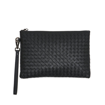 FOLX Intrecciato Classic Clutch