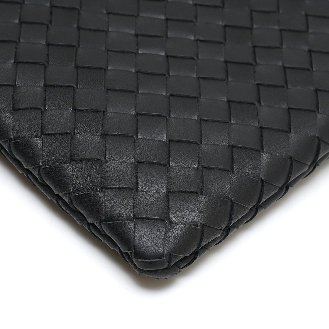 FOLX Intrecciato Classic Clutch