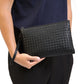 FOLX Intrecciato Classic Clutch
