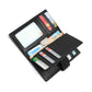 FOLX Small Intrecciato Snap Button Long Wallet