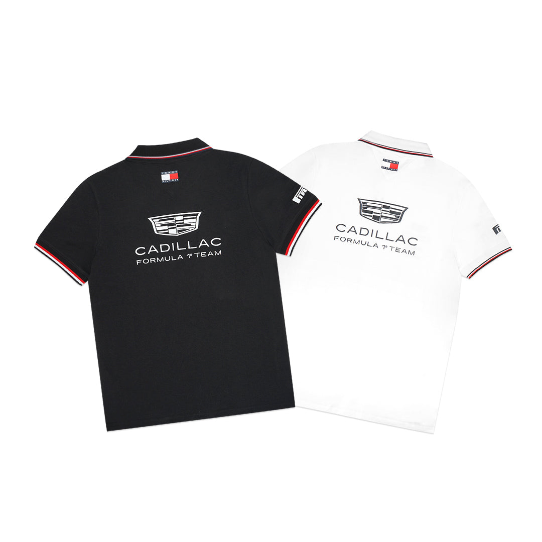 THF X Cadillac F1 Team Pique Polo Shirt