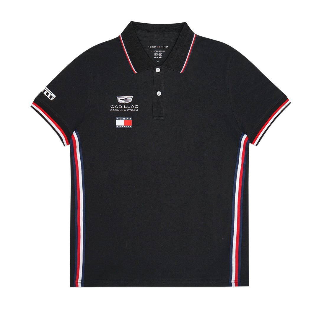 THF X Cadillac F1 Team Pique Polo Shirt