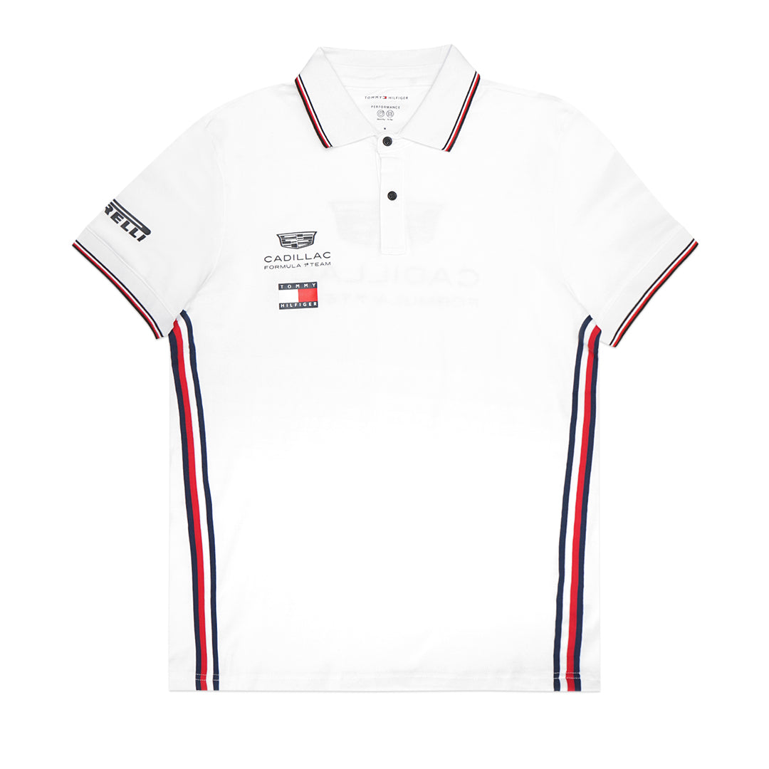 THF X Cadillac F1 Team Pique Polo Shirt