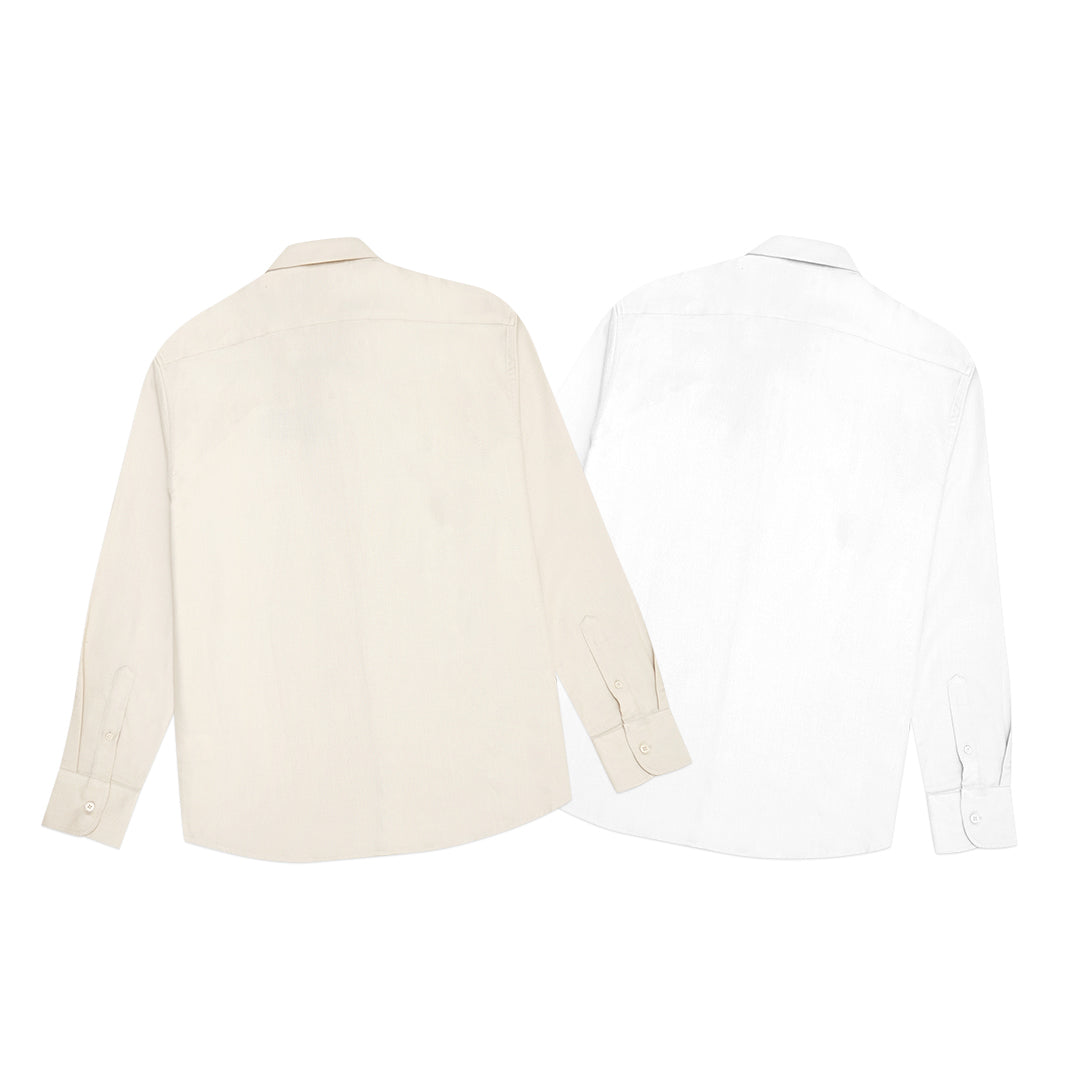 FOLX Atelier Textured Long Sleeve Shirt