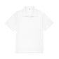 FOLX Geo Textured Open Collar Polo Shirt