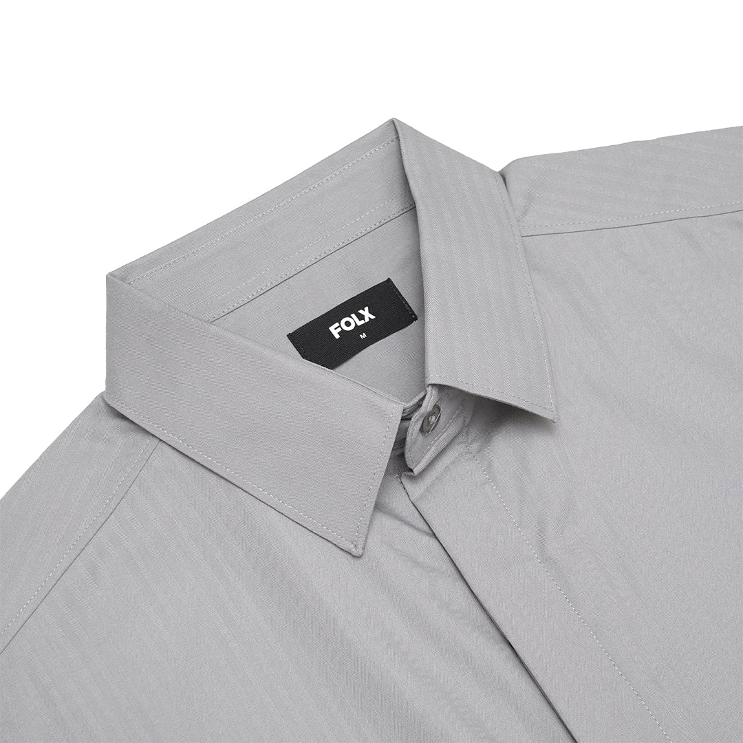 FOLX Refine Textured Short Sleeve Shirt