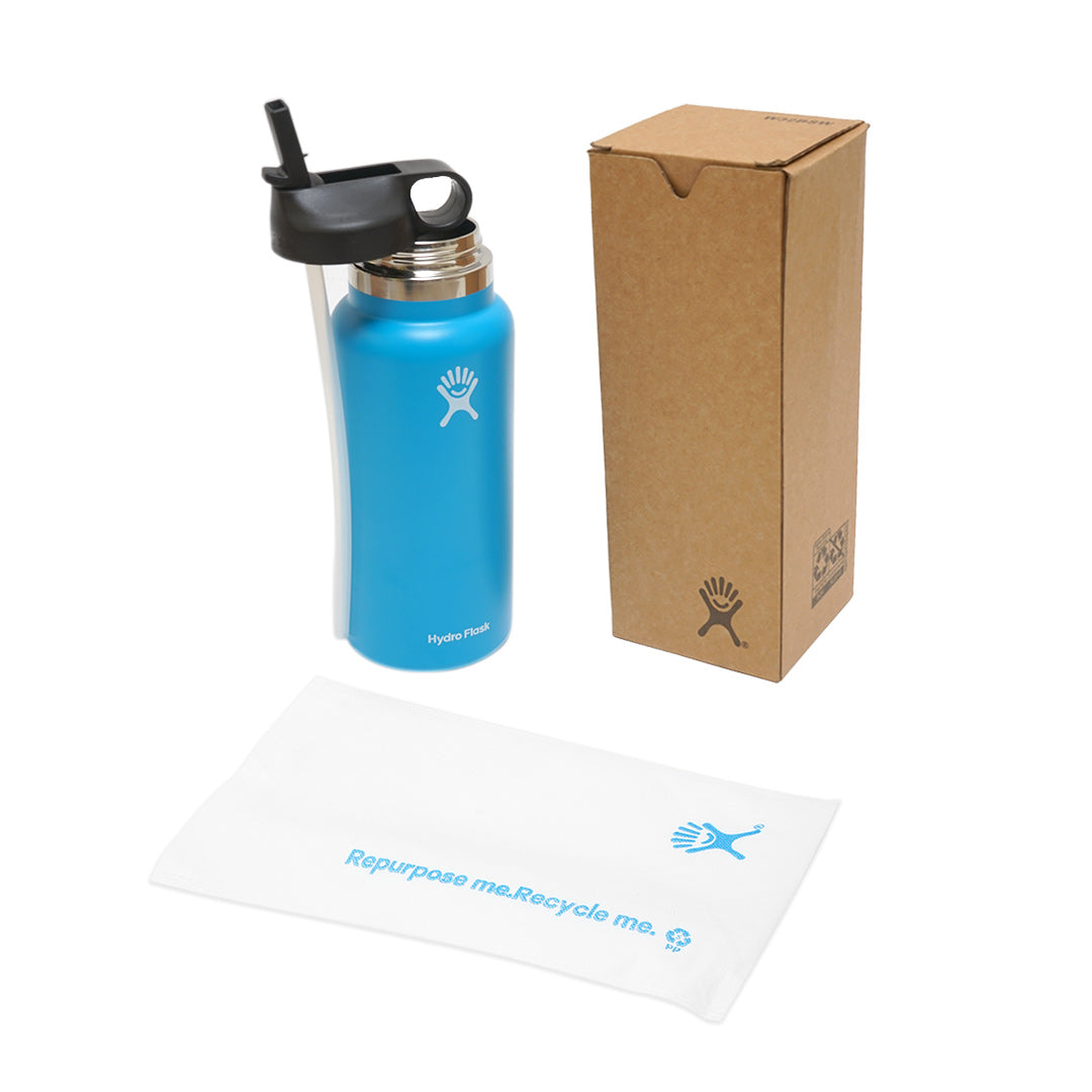 Hydro Flask 1.0 Wide Mouth with Flex Straw Cap 32oz Tumbler
