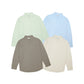FOLX Textured Cotton Long Sleeve Shirt