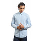 FOLX Textured Cotton Long Sleeve Shirt