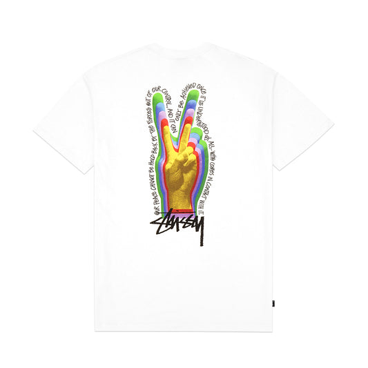 Stussy Peace Sign Graphic T-Shirt
