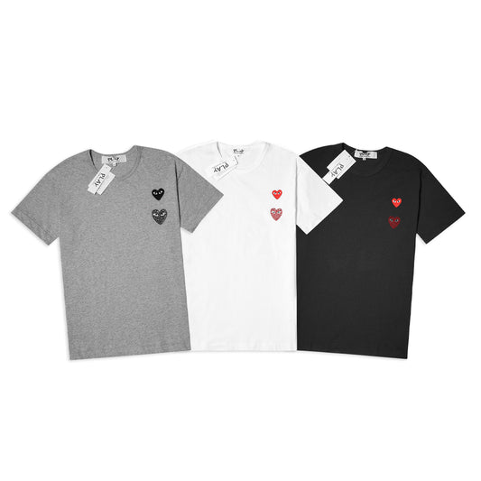 CDG Play Heart Beads T-Shirt