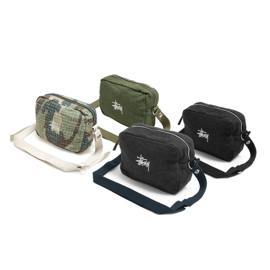 Stussy Canvas Side Pouch Bag