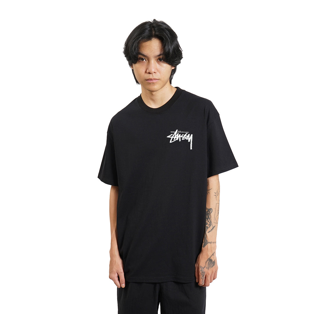 Stussy Lion Tribal Graphic T-Shirt