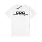 CDG Basic Text Logo T-Shirt