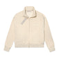 FOG Essentials Chest Solid Velvet Text Full-Zip Jacket