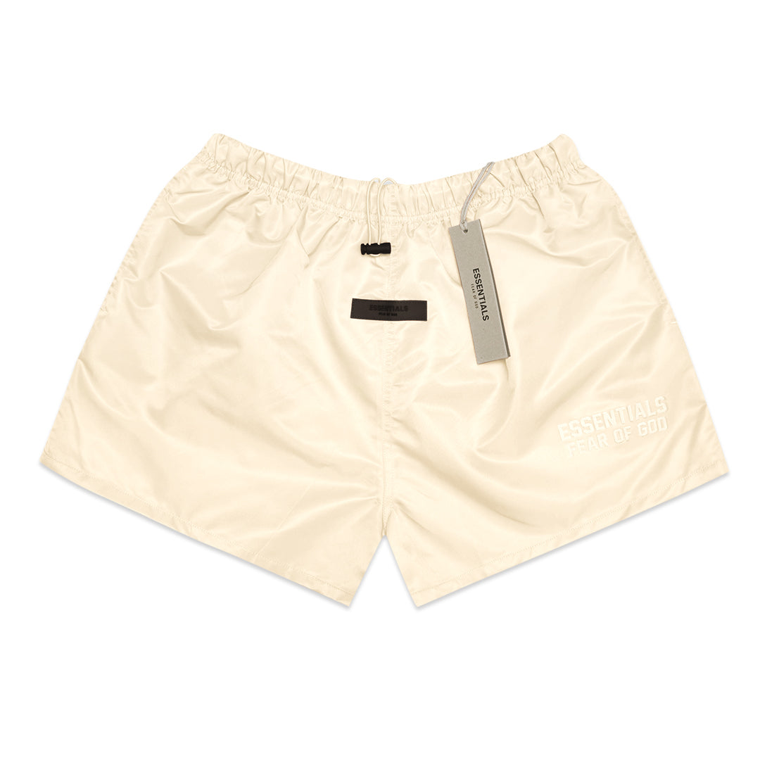 FOG Essentials Velvet Text Running Nylon Shorts