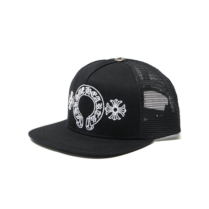 Chrome Hearts Logo Trucker Cap
