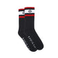 Stussy Bicolor Stripes SS Logo Crew Socks