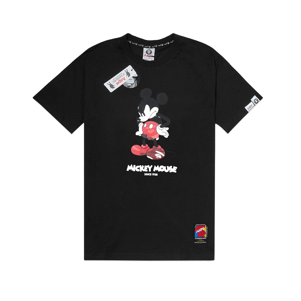 AAPE X DSNY Angry Mickey T-Shirt