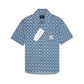 M7B Classic Monogram Denim Short Sleeve Shirt