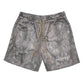 YOUNGLA Tree Camo Sweat Shorts
