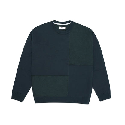FOLX Fleece Patchwork Sweatshirt