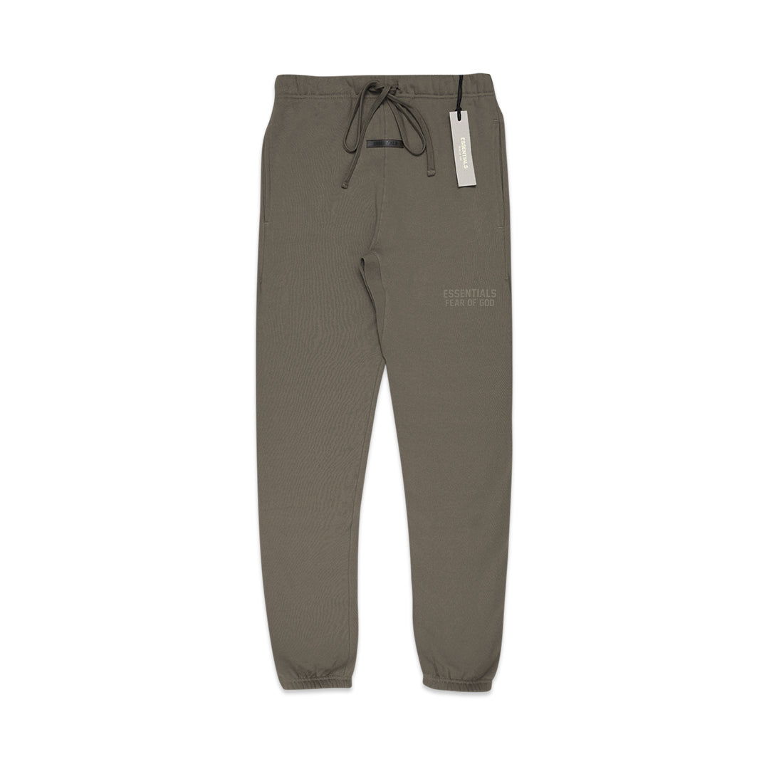 FOG Essentials Solid Velvet Text Jogger Pants
