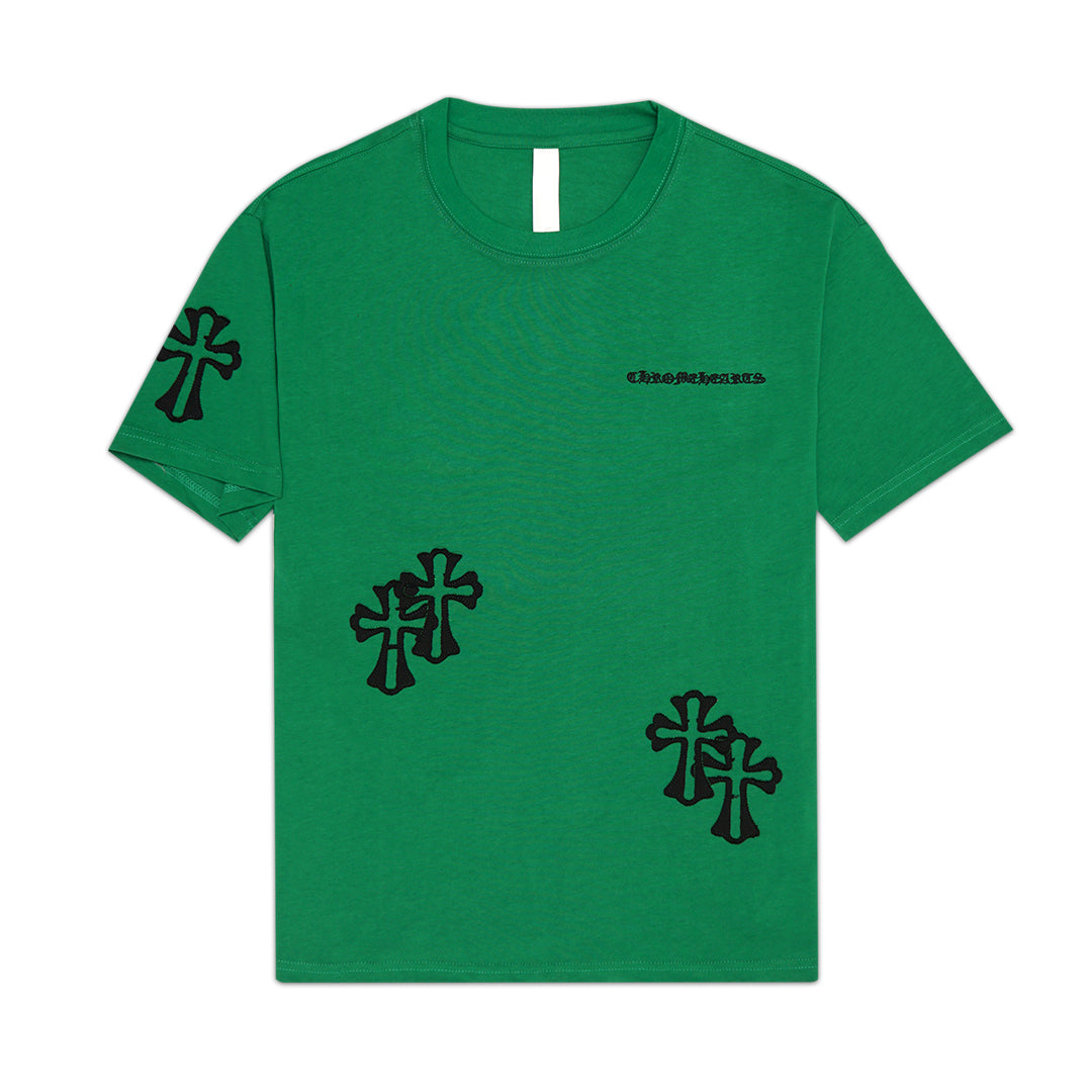 Chrome Hearts Multi Cross Patch T-Shirt