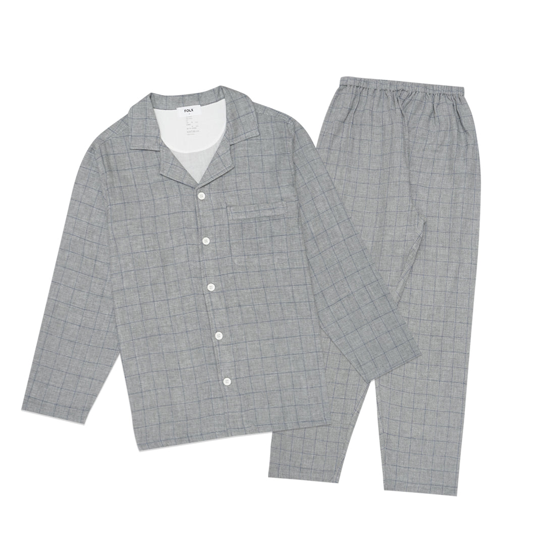 FOLX Patterned Cotton Pyjamas Set