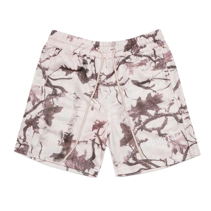 YOUNGLA Tree Camo Sweat Shorts