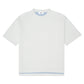 FOLX Double Jersey Contrasting Color T-Shirt