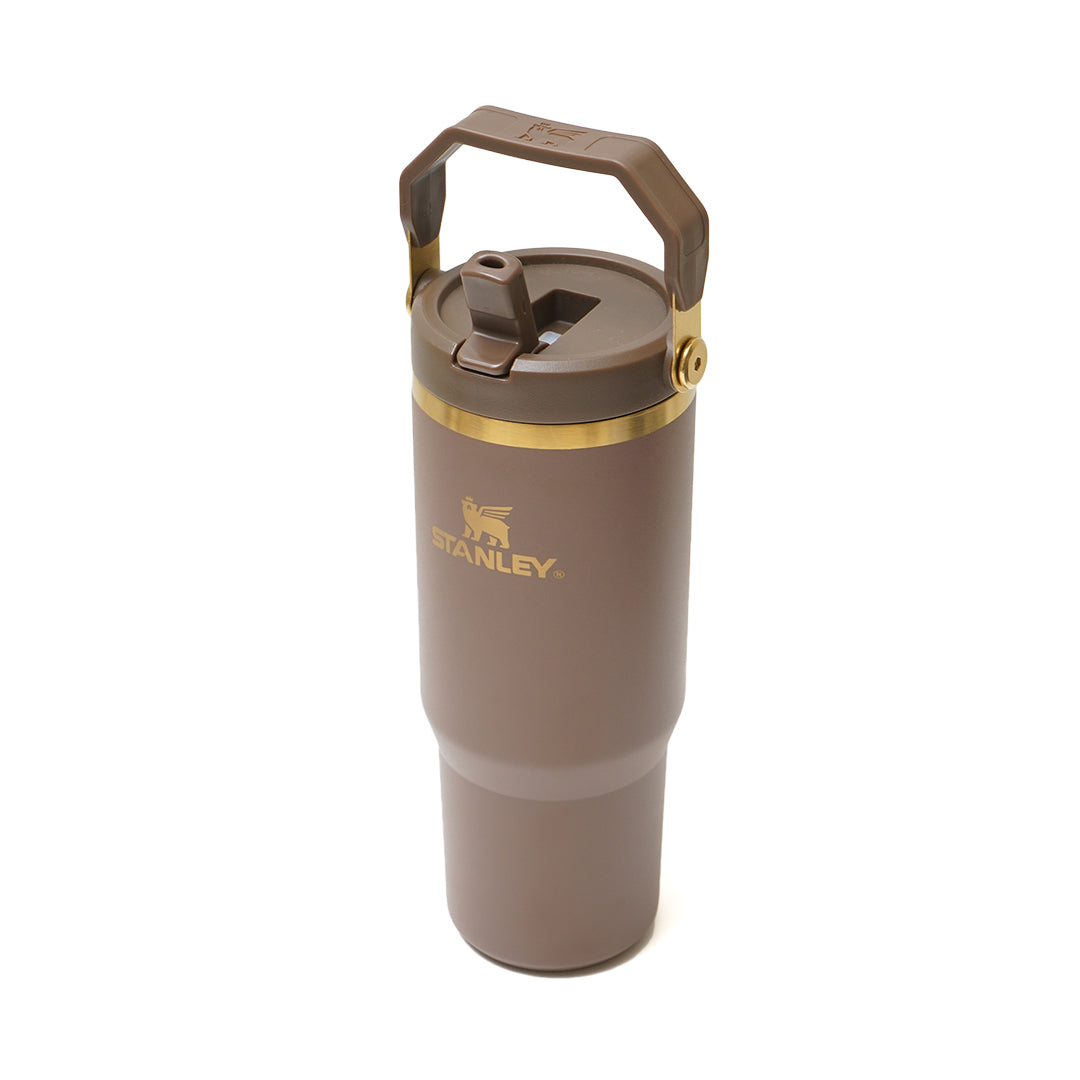 STLY Gold IceFlow Flip Straw 2.0 Tumbler