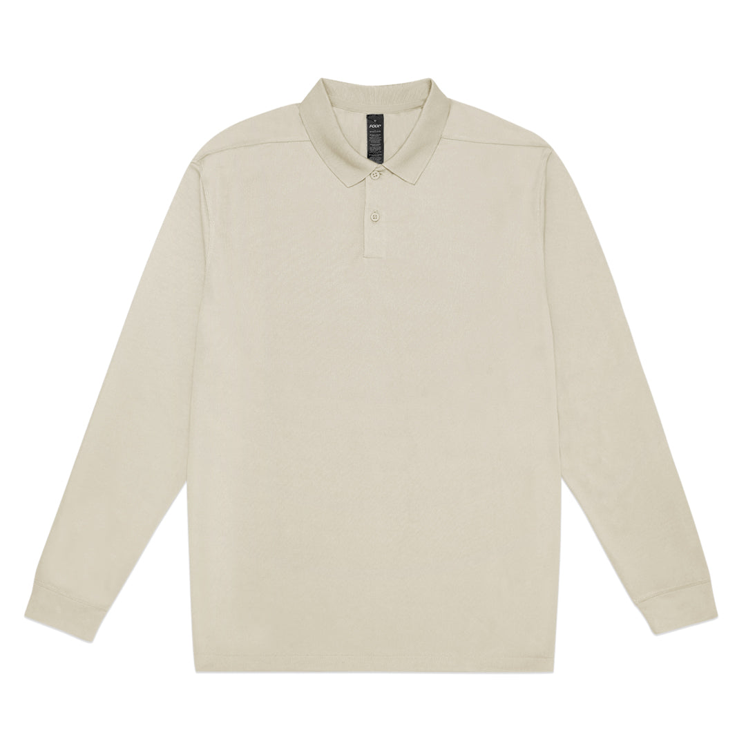 FOLX+ Performance Quick Dry Long Sleeve Polo Shirt