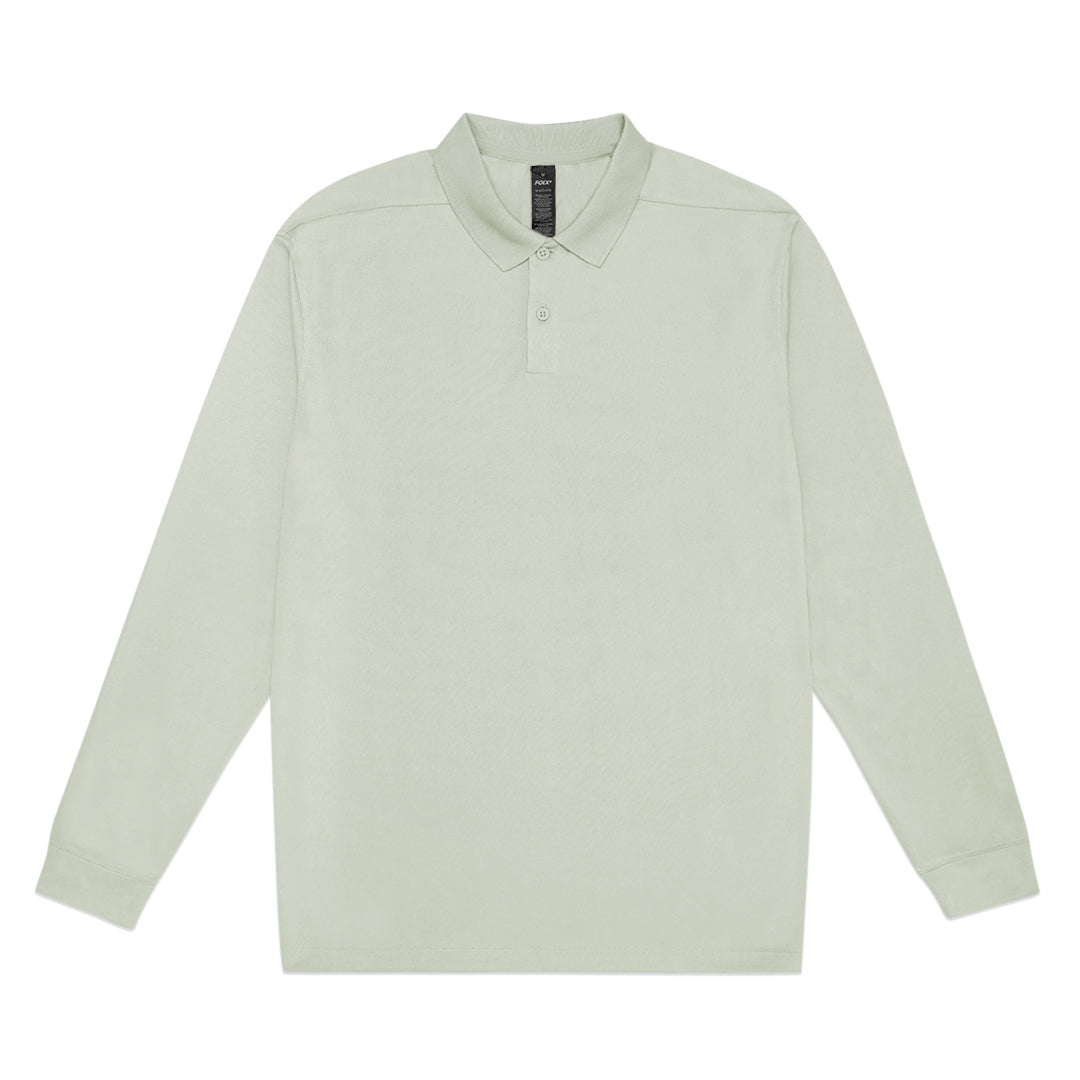 FOLX+ Performance Quick Dry Long Sleeve Polo Shirt