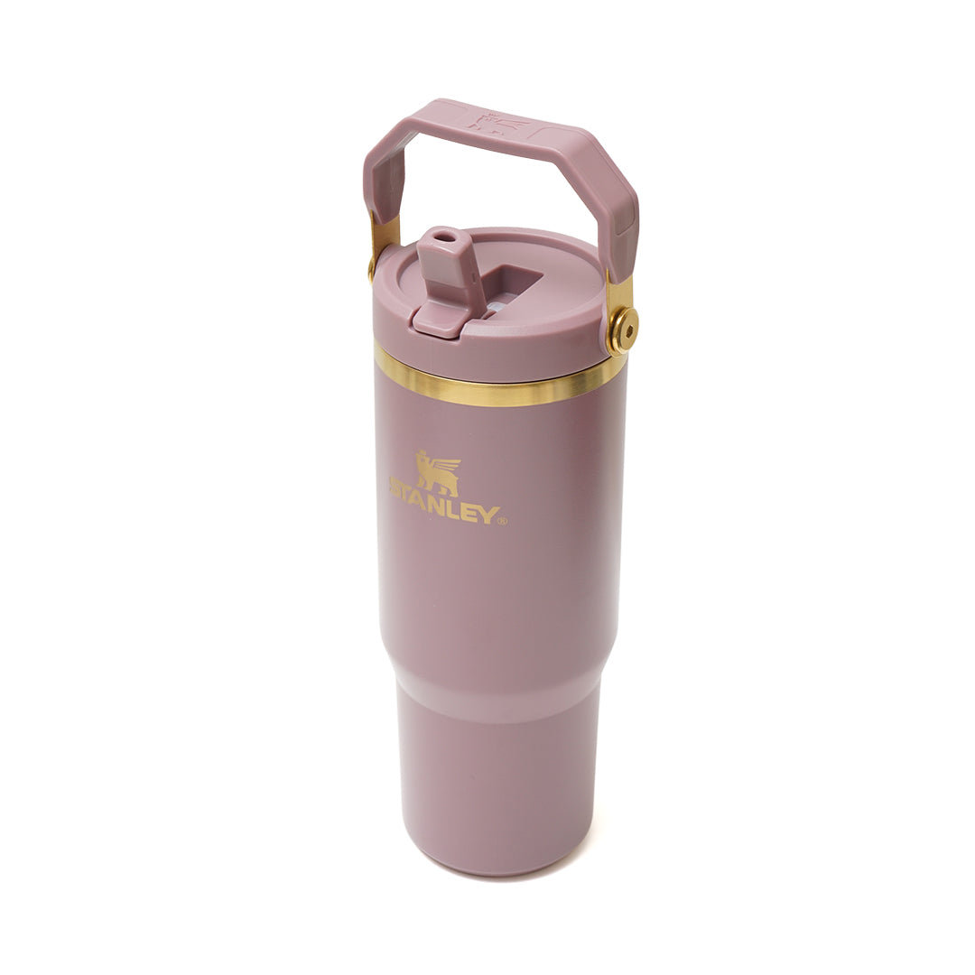 STLY Gold IceFlow Flip Straw 2.0 Tumbler