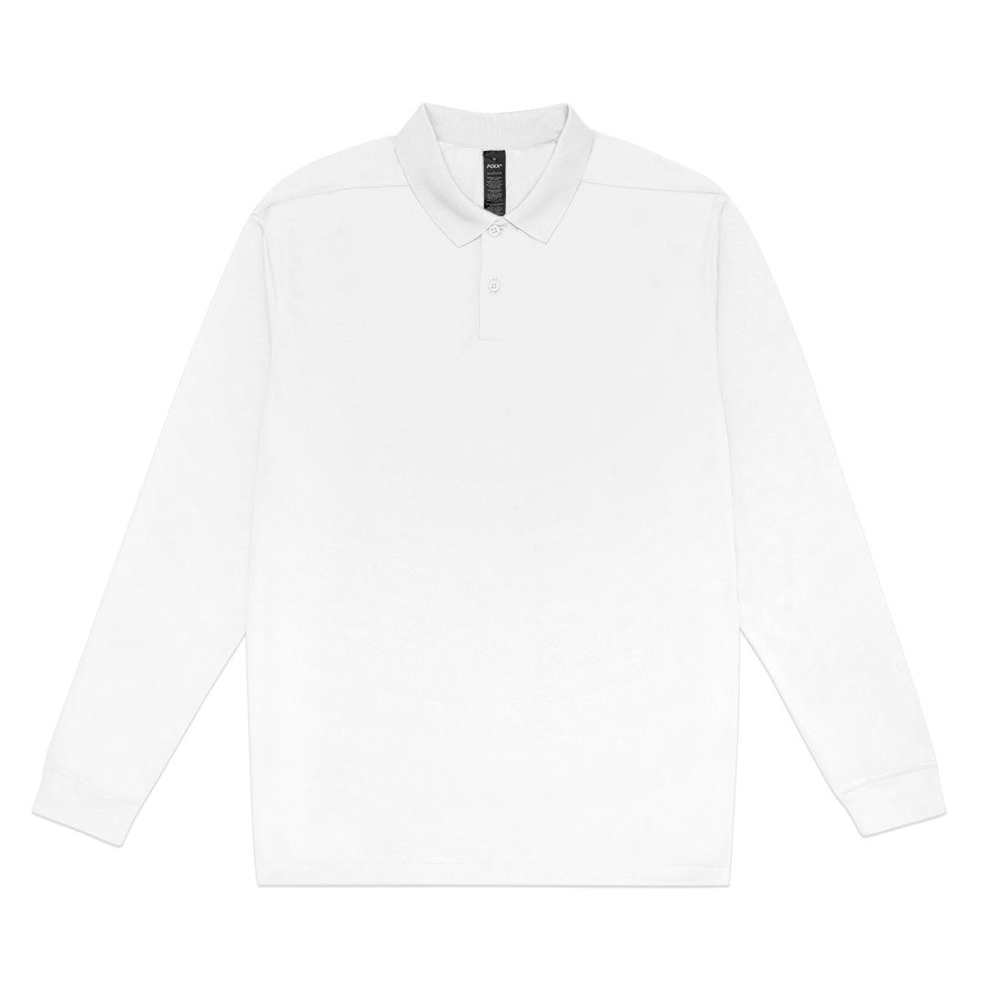 FOLX+ Performance Quick Dry Long Sleeve Polo Shirt