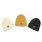 CHT WIP Ink Splash Rib Knit Beanie Hat