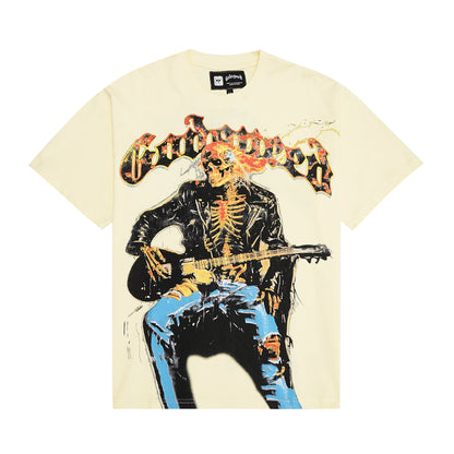 Godspeed Rock Dreams Bone T-Shirt